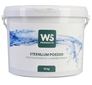 WS Steenpoederlijm 15 kg.A. van Elk BV